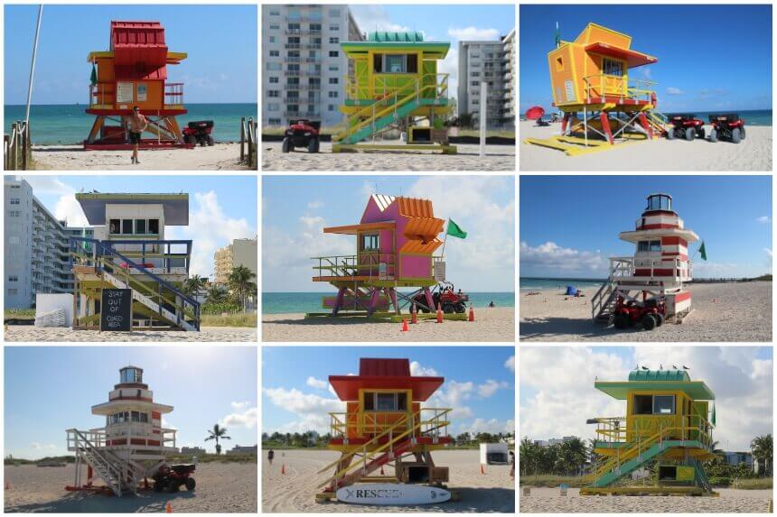 Zeker doen in Miami: bekijk alle gekleurde strandhuisjes in Miami Beach