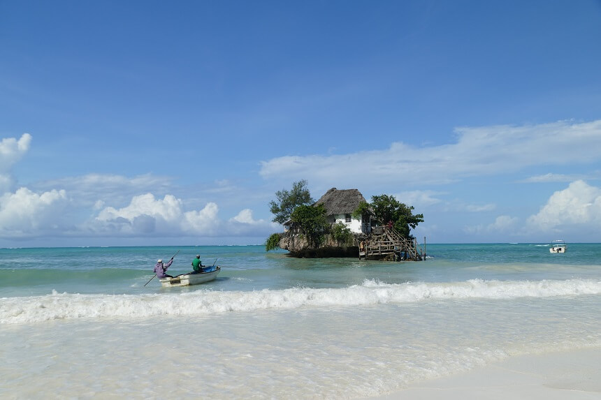 Zanzibar kenmerkt zich door prachtige witte stranden