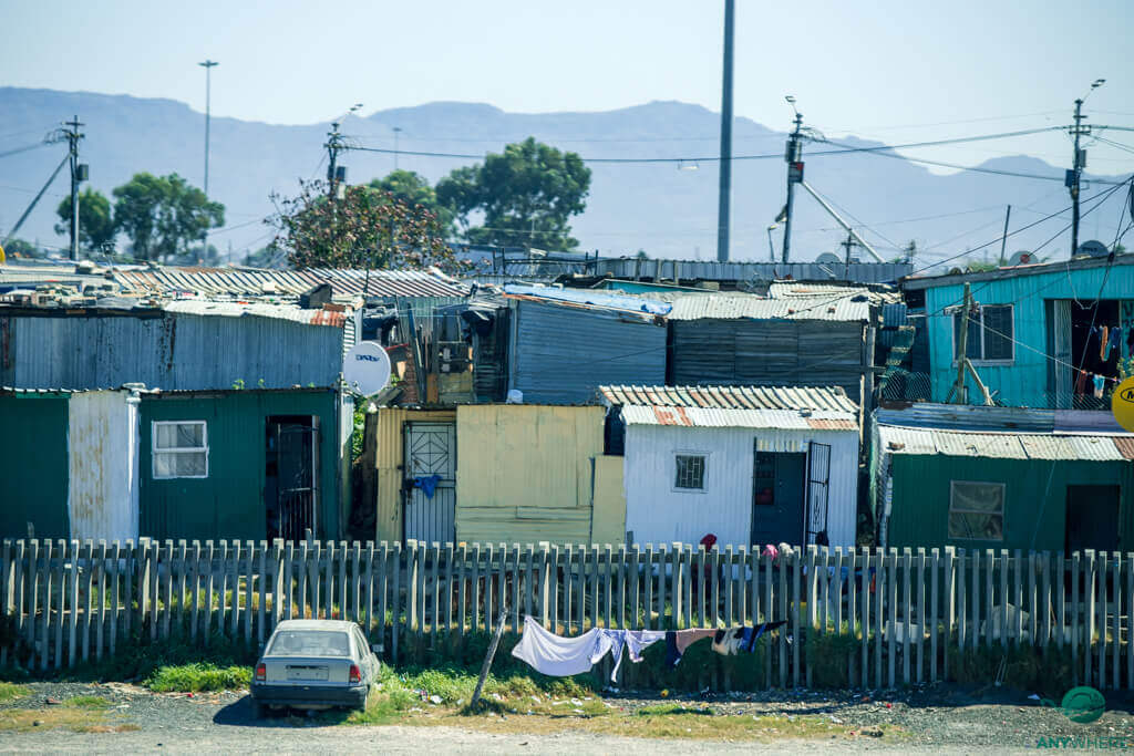 Kaapstad is kent een aantal townships