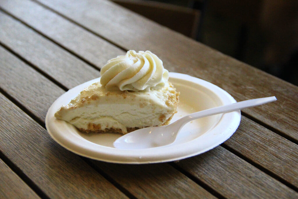 Key Lime Pie: van de smaak moet je houden, maar lokaal is het in elk geval wel! 