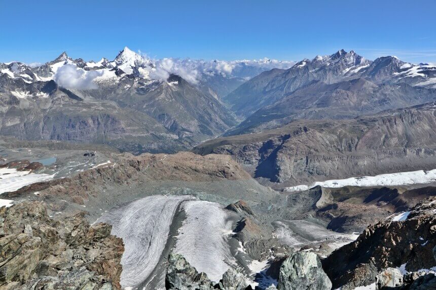 Matterhorn Glacier Paradise is het hoogste kabelbaanstation van Europa