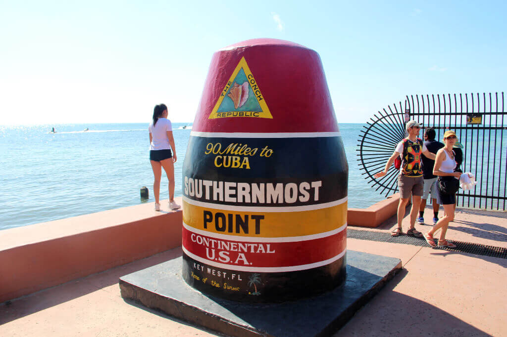 Southernmost Point is de 'verplichte' fotostop die iedere bezoeker aan Key West aandoet 