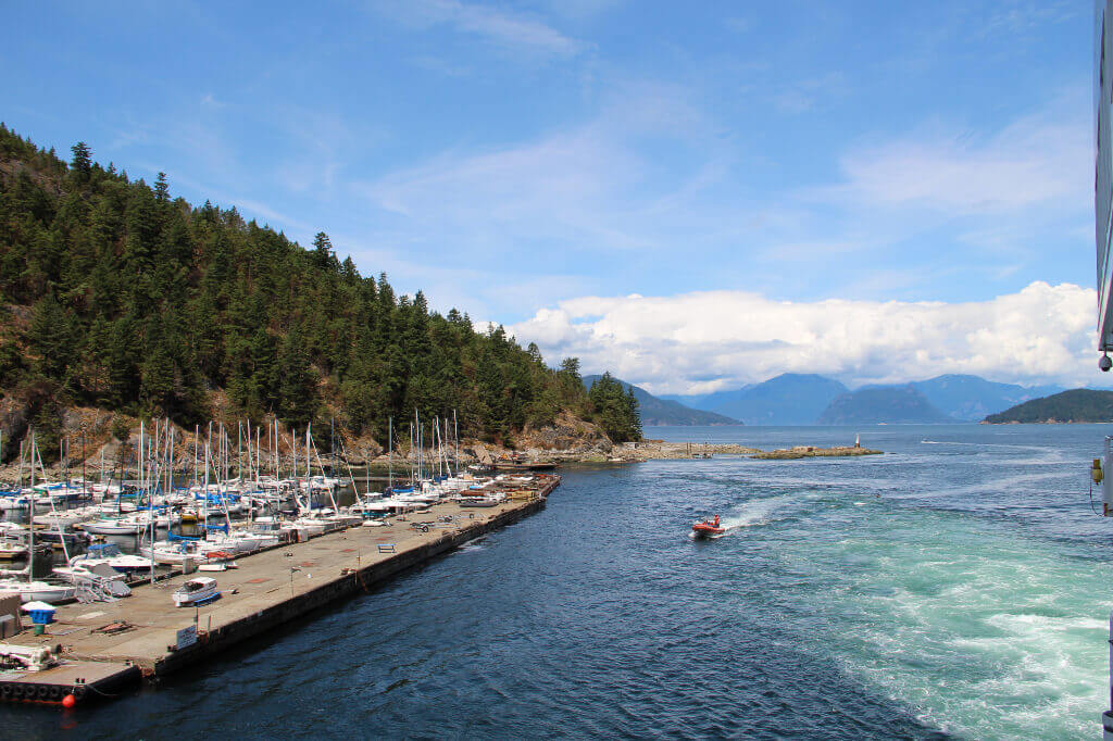 Vancouver Island ligt in het westen van Canada