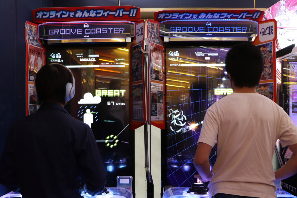 Een game station in Akihabara
