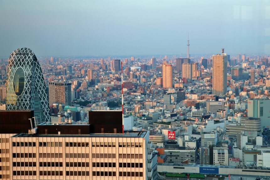 Gratis bezienswaardigheden Tokyo: het Metropolitan Government Building. 