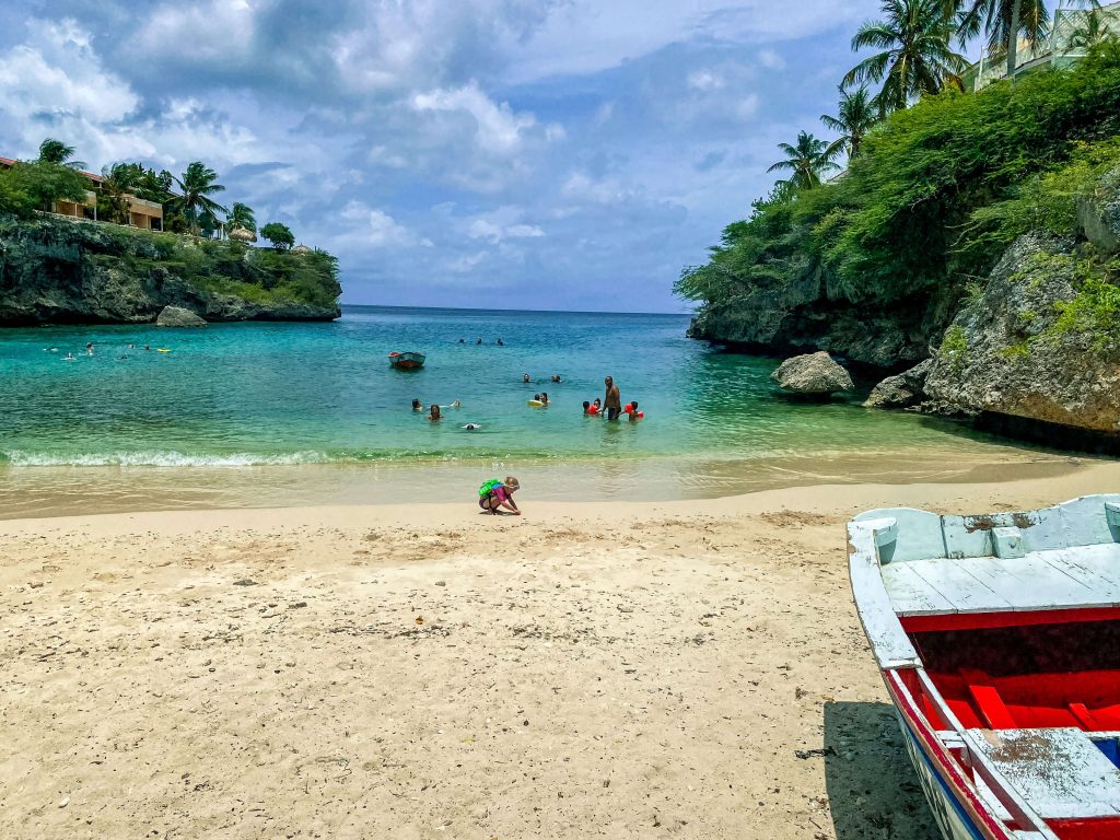 Playa Lagun op Curaçao is klein maar fijn