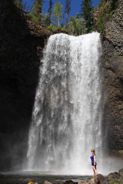 Dit park staat bekend om de vele watervallen 