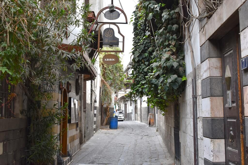 Het centrum van Damascus zit vol kleine straatjes