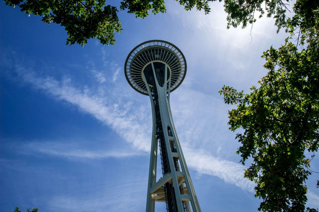 De Space Needle in Seattle