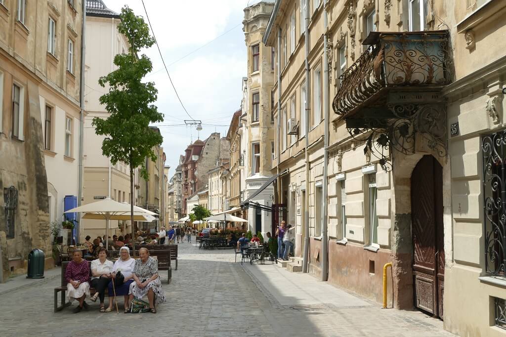 Lviv doet het meest denken aan een stad in Oostenrijk of Polen