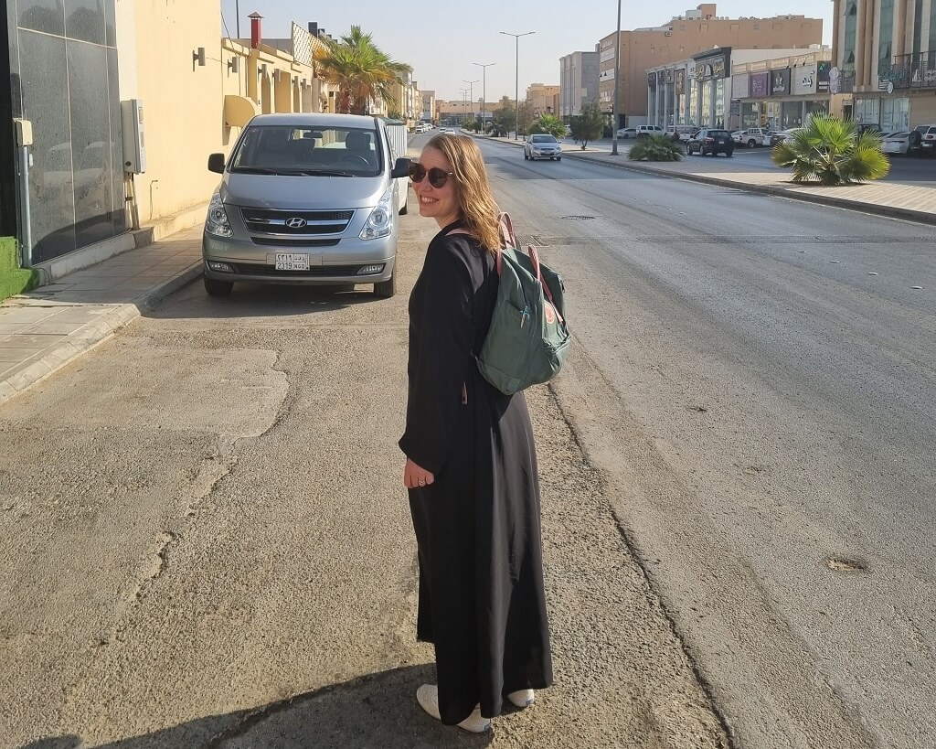 Als vrouw reizen door Saoedi-Arabië in Buraidah