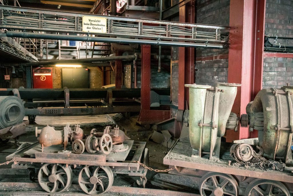 In de Zollverein is veel bewaard gebleven