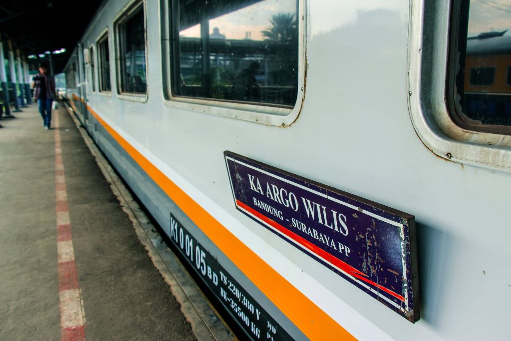 Geen twijfel dat deze trein naar Yogyakarta gaat