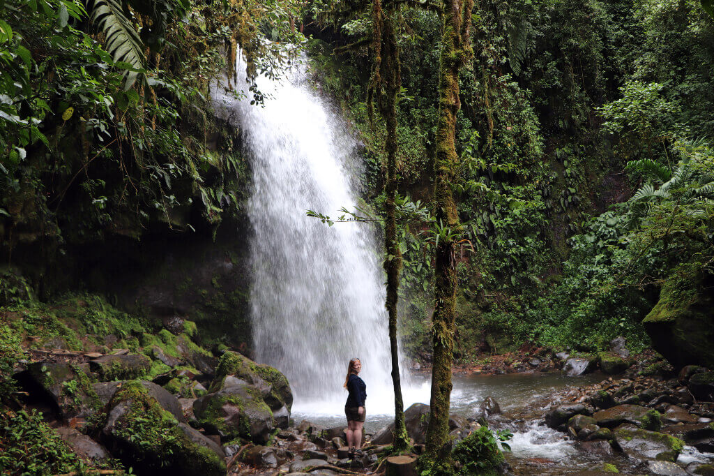 De derde waterval van de Lost Waterfalls Trail in Boquete
/