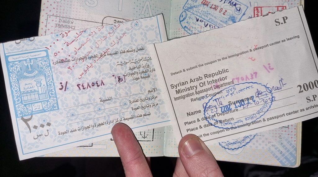 Je betaalt nog een exit fee om Syrië weer uit te mogen