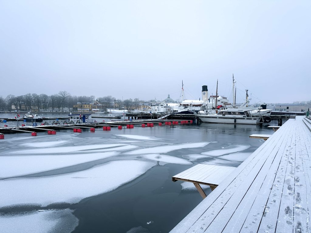 Het haventje van Djurgården in Stockholm