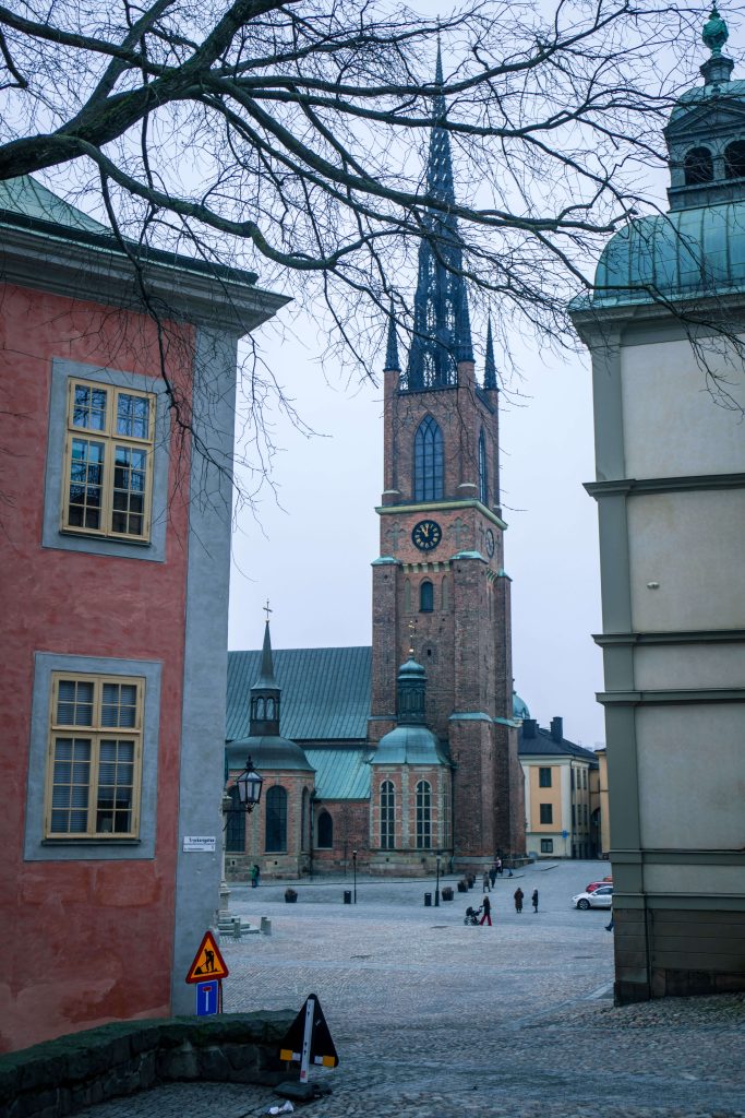 Een kerk in Gamla Stan in Stockholm