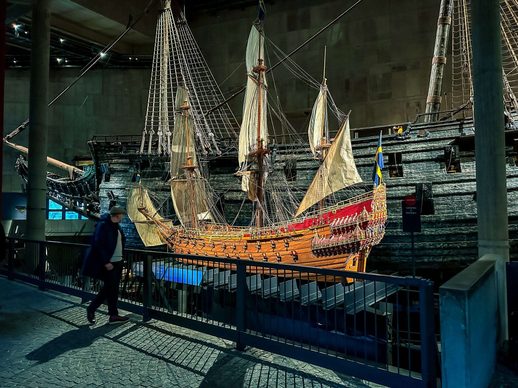 Het schaalmodel voor de echte Vasa