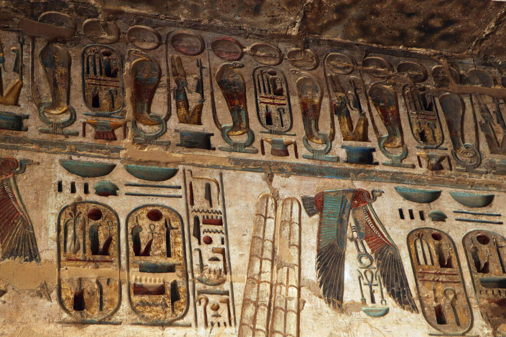 Medinet Habu is een van de mooiste tempels van Egypte