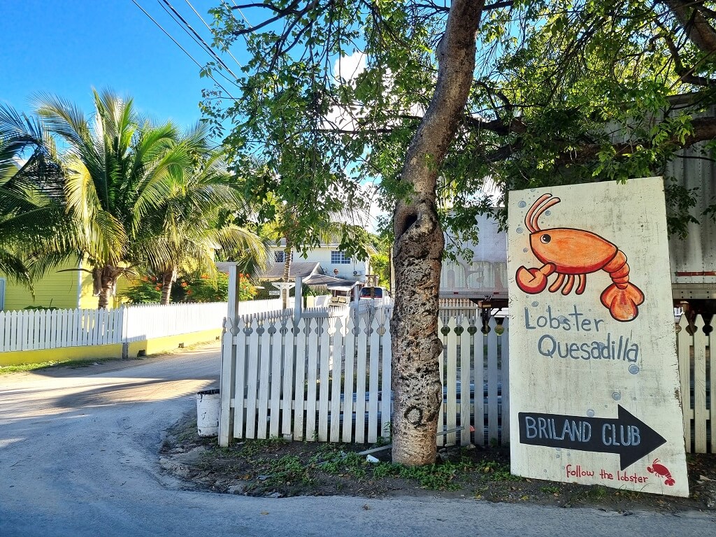 Follow the lobster op Harbour Island, Bahama's