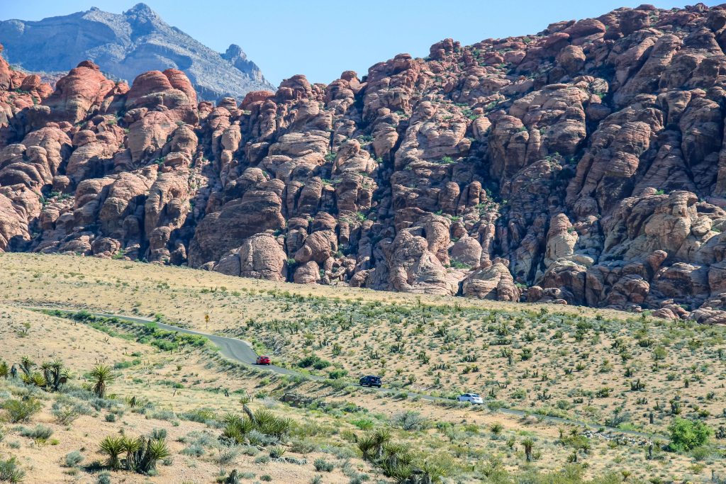 Bijzondere rotsformaties in de Red Rock Canyon