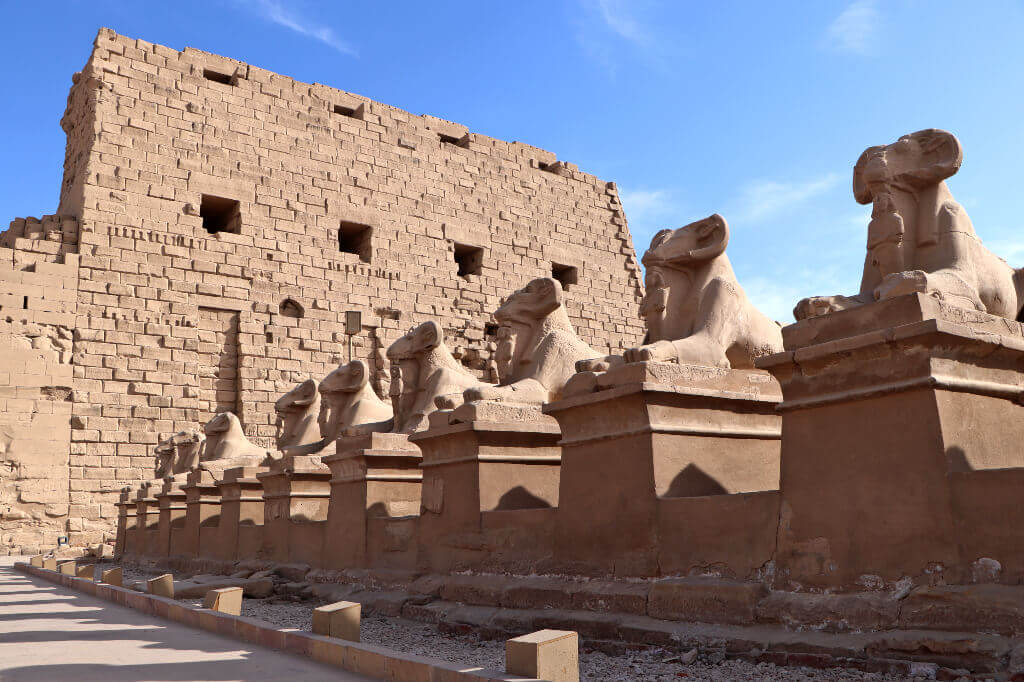 Bezienswaardigheden Egypte - de tempel van Karnak in Luxor