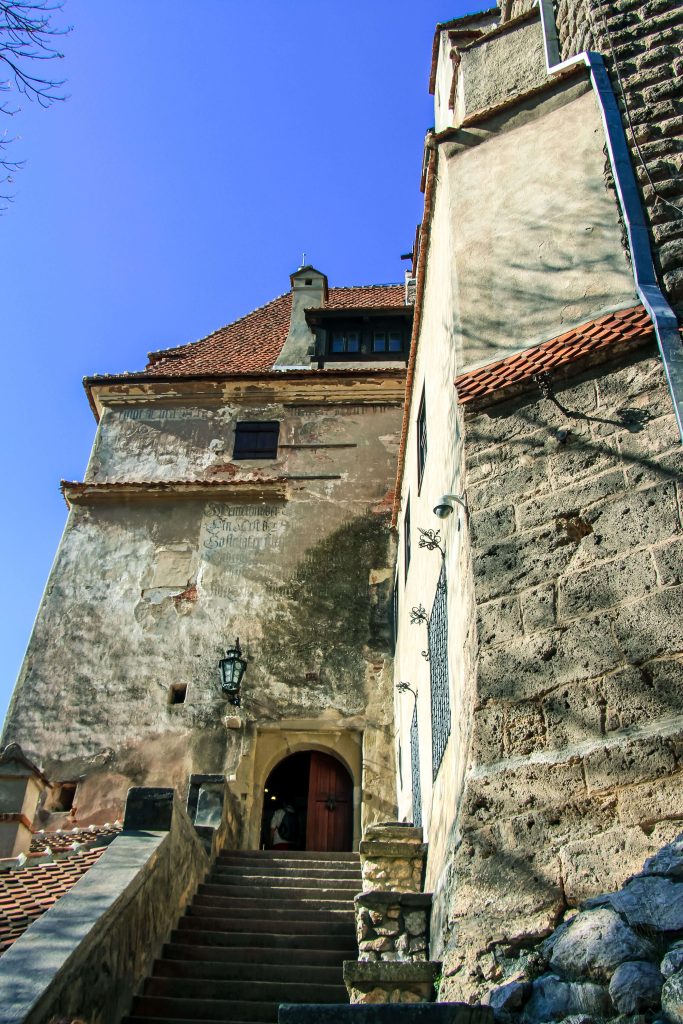 Het kasteel van Dracula in Transsylvanië 