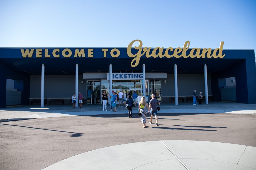 Graceland  in de Southern Music States is behoorlijk groot opgezet