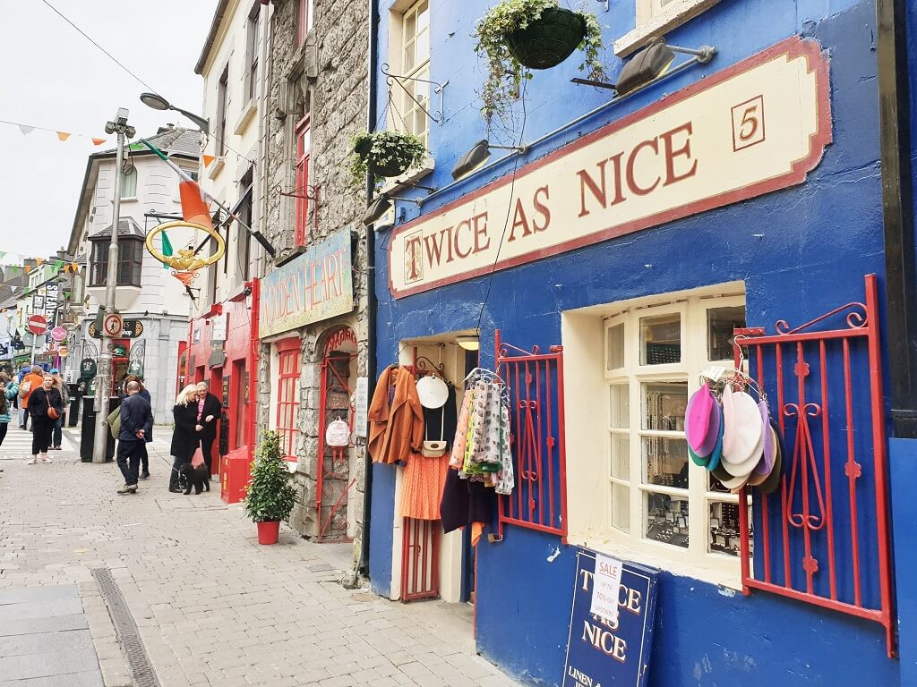 Galway heeft een prachtige architectuur, heel erg kleurrijk