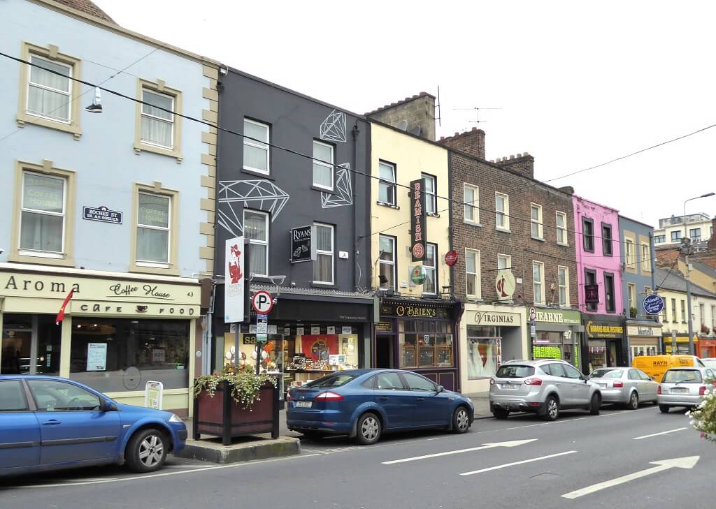 Limerick is rijk aan kleurrijke huisjes