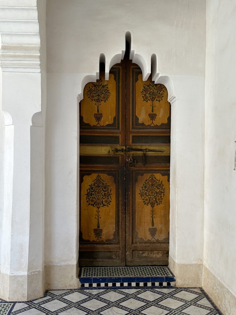 Iedere deur in het Bahia Palace is bijzonder
