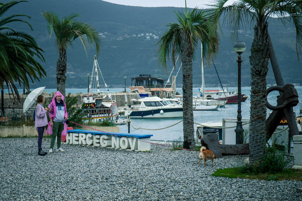 Het haventje van Herceg Novi
