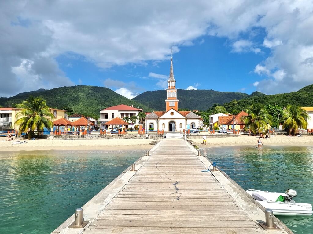 Anse d'Arlet is één van de meest picturesque-plaatjes van Martinique