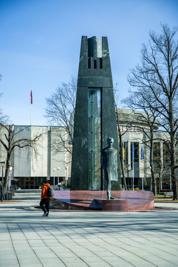 Vincas Kudirka plein in Vilnius