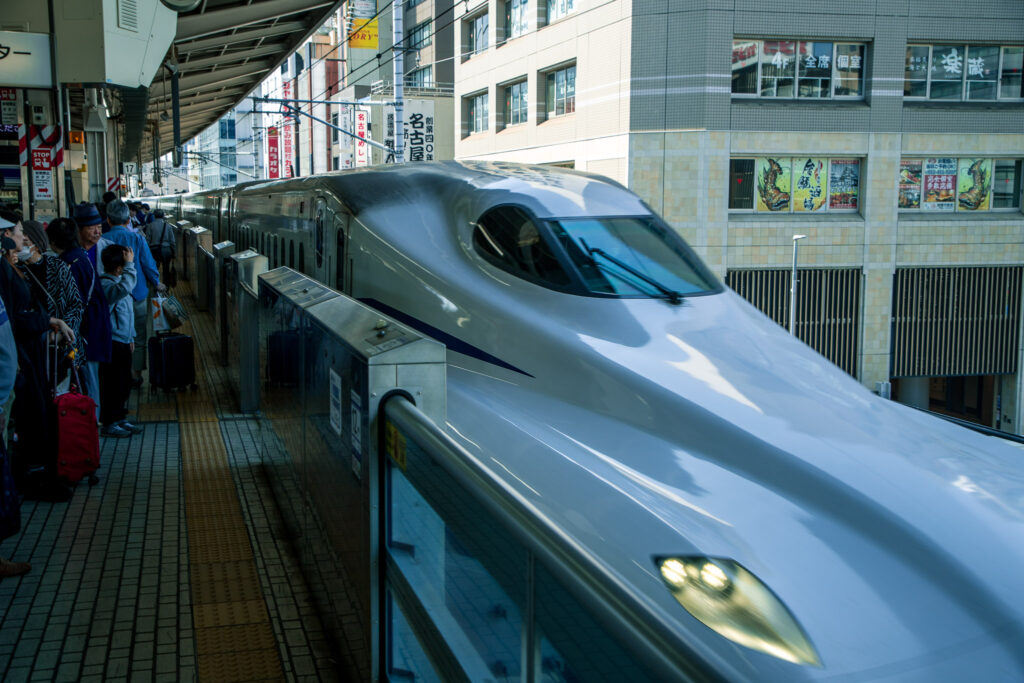 Reizen met de Shinkansen in Japan