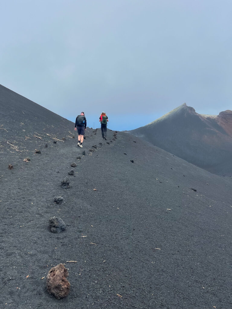 De vulkaan Tajogaite  op La Palma