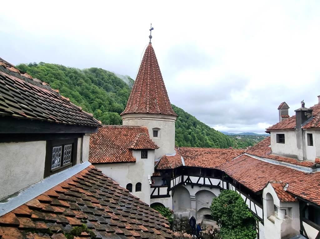 Het mooie kasteel van Bran in Roemenië