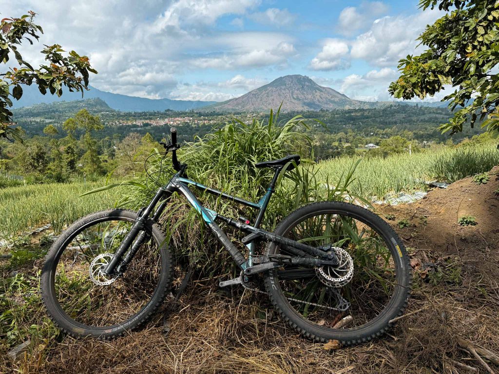 Mountainbike bij Mount Batur