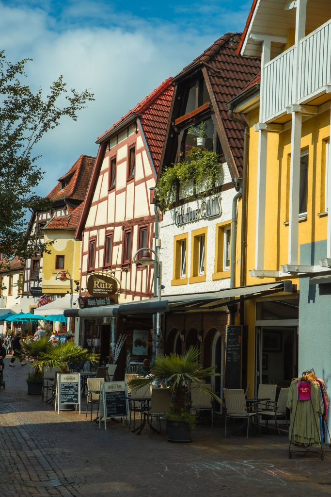 Oude vakwerkhuizen in Sinsheim
