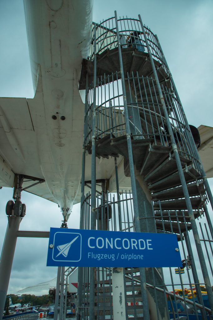 Trap naar de Concorde