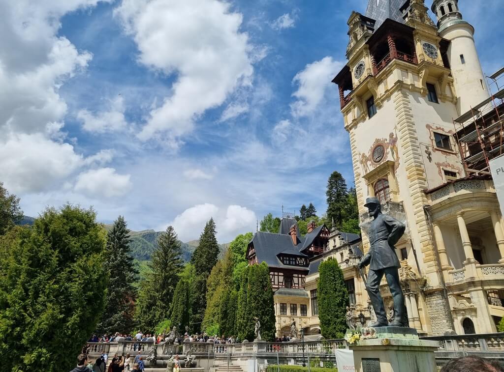 Peles kasteel is de grote trekpleister van Transsylvanië