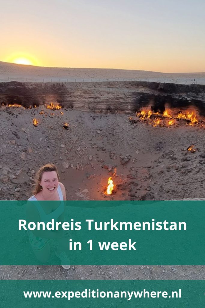 De perfecte reisroute voor een rondreis door Turkmenistan in een week