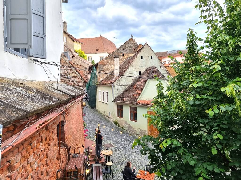 Sibiu is een heerlijk knus standje in Transsylvanië