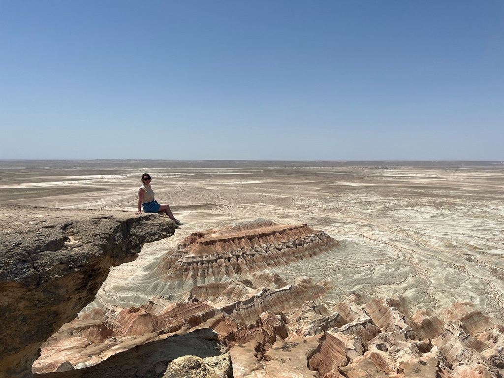 De indrukwekkende Yangikala-kloof in Turkmenistan is adembenemend mooi