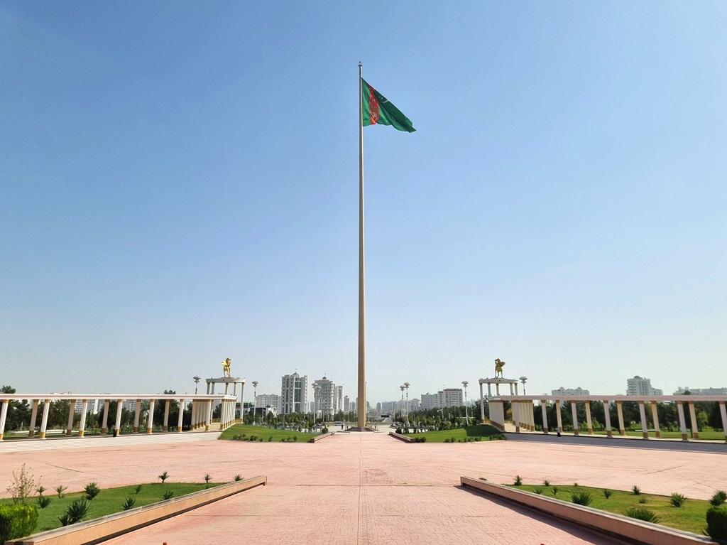 Helaas heeft Turkmenistan niet meer het record voor hoogste vlaggenmast ter wereld