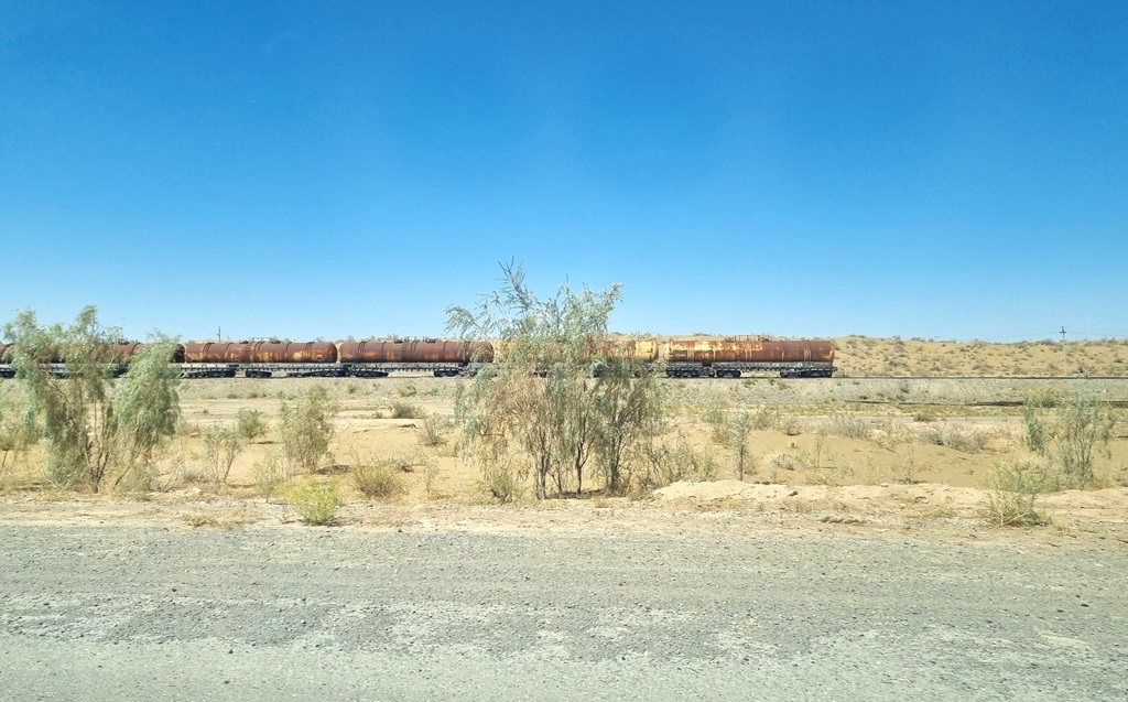 Lege landschappen in Turkmenistan