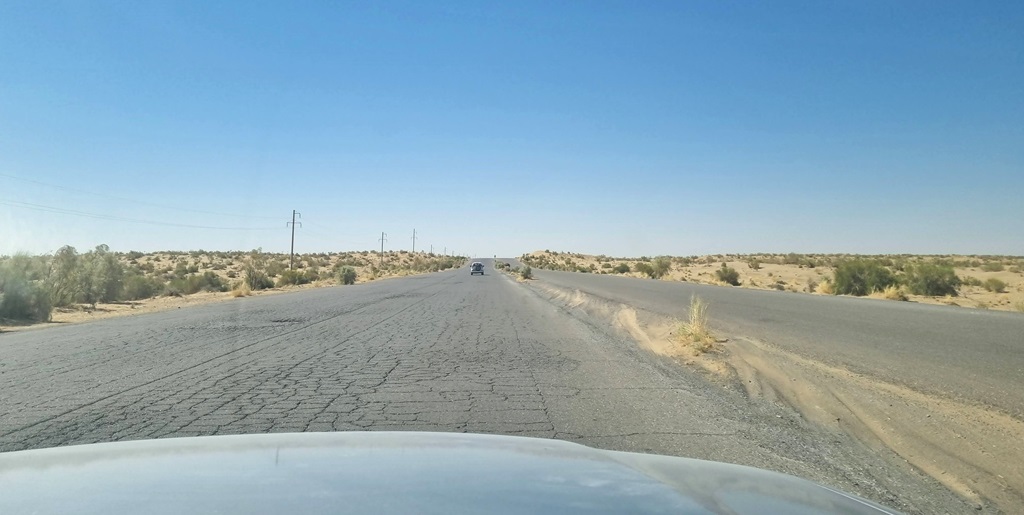 Lege wegen in Turkmenistan