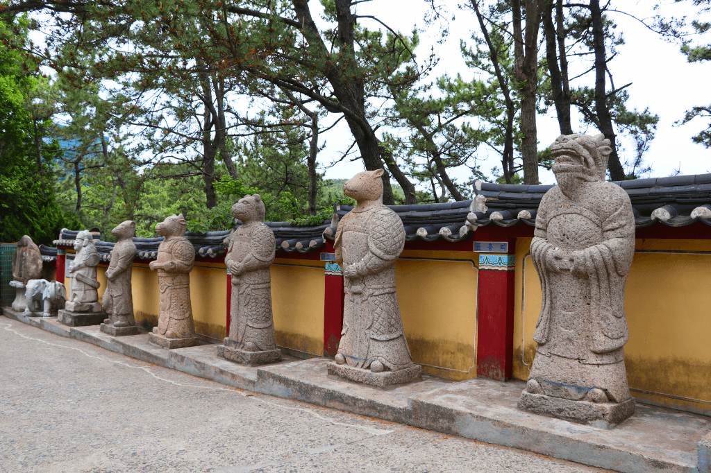 Standbeelden van de dierenriem in Zuid-Korea