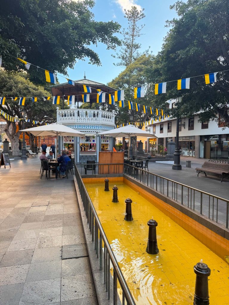 Straatbeeld in Santa Cruz de La Palma