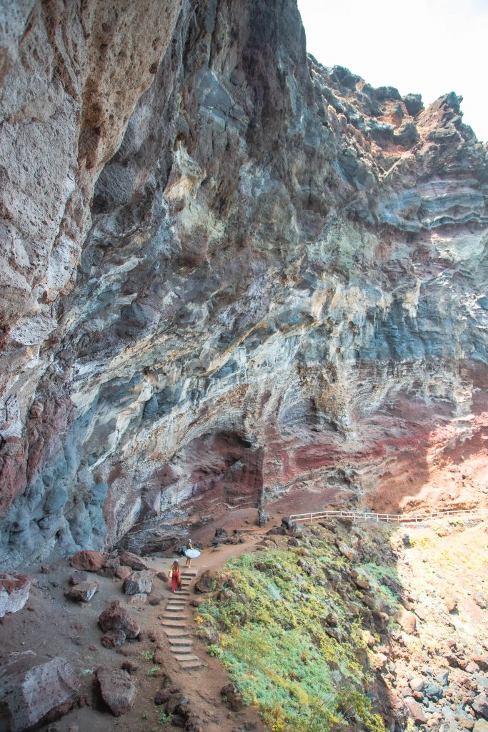 Het wandelpad naar Playa de Nogales